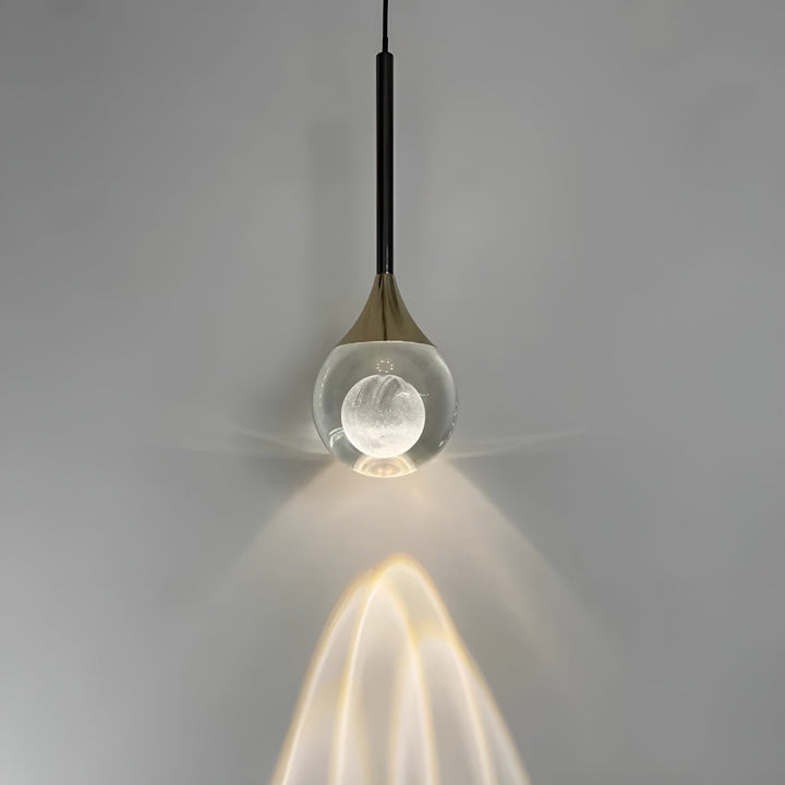 Suspension Décorative Argent | Élégante pour Maison Restaurant et Bar Lumière Chaude
