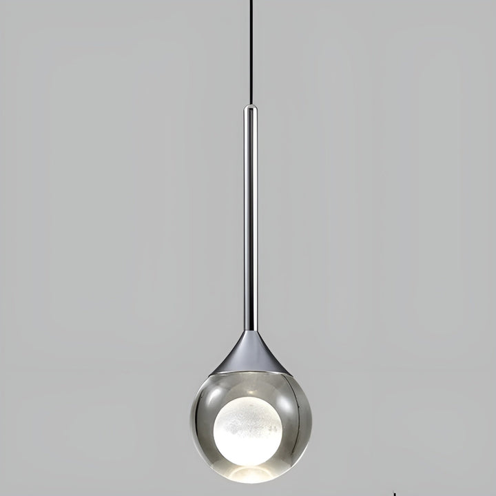 Suspension Décorative Argent | Élégante pour Maison Restaurant et Bar Lumière Chaude