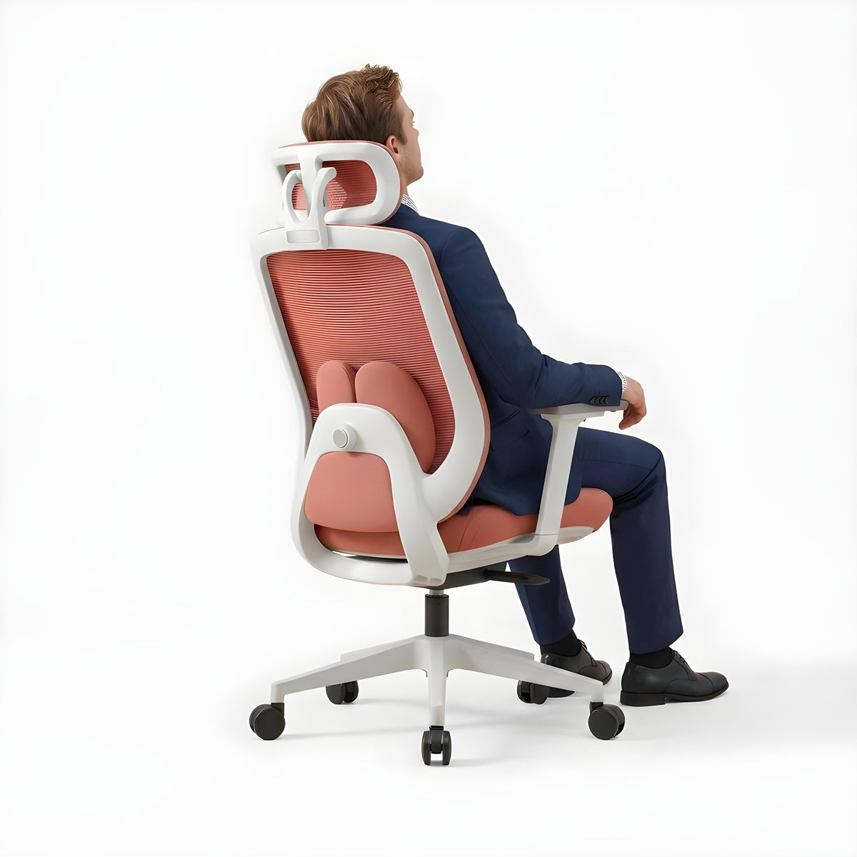 Chaise de Bureau Ergonomique Aera en Maille — 7 Couleurs disponibles