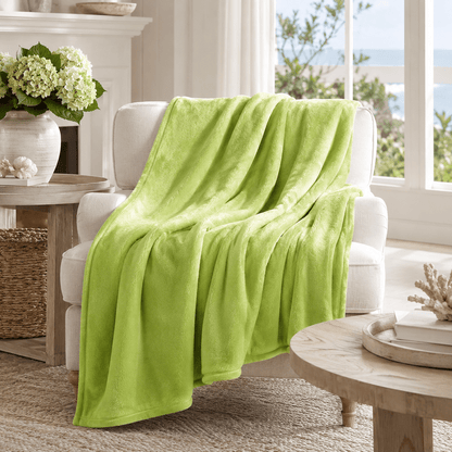 Brushed Ultra-Soft Throw - Bed & Sofa Premium Comfort