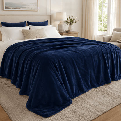 Brushed Ultra-Soft Throw - Bed & Sofa Premium Comfort