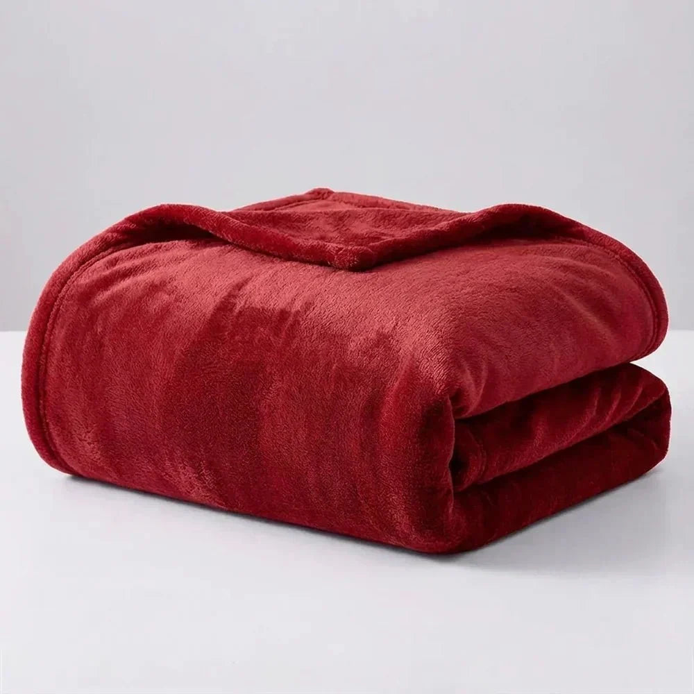 Brushed Ultra-Soft Throw - Bed & Sofa Premium Comfort