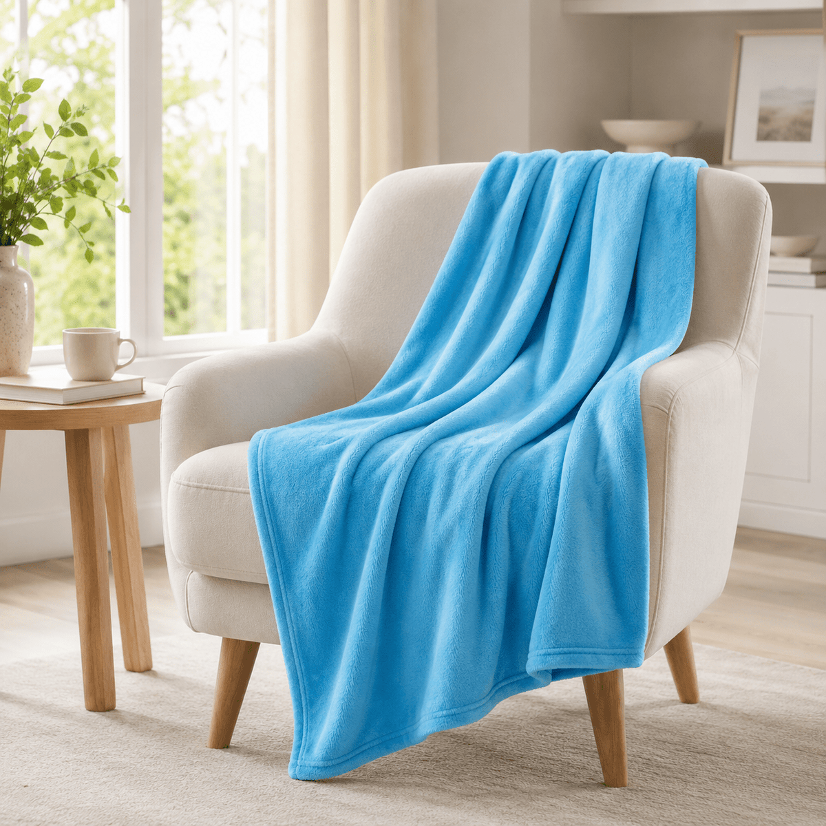 Brushed Ultra-Soft Throw - Bed & Sofa Premium Comfort