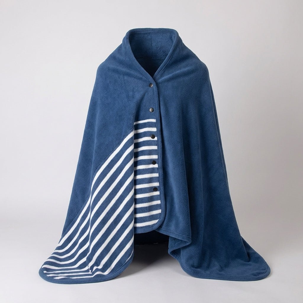 Wearable Shawl Blanket - Office & Travel Nomad Warmth