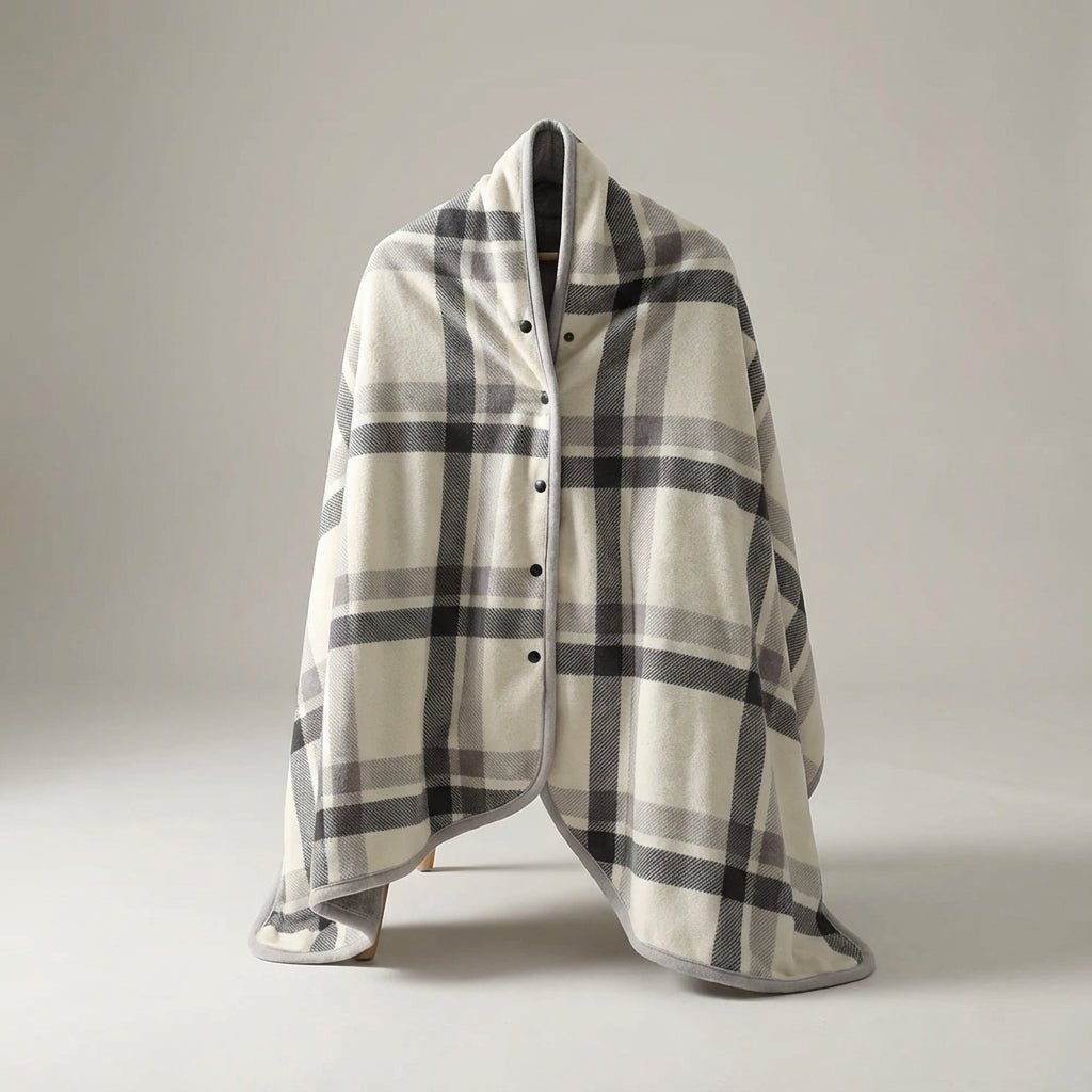 Wearable Shawl Blanket - Office & Travel Nomad Warmth