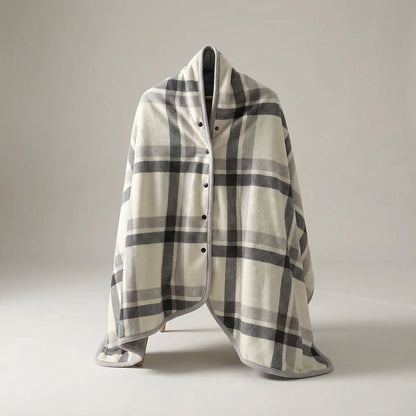 Wearable Shawl Blanket - Office & Travel Nomad Warmth