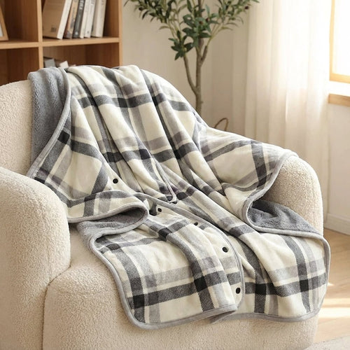 Wearable Shawl Blanket - Office & Travel Nomad Warmth