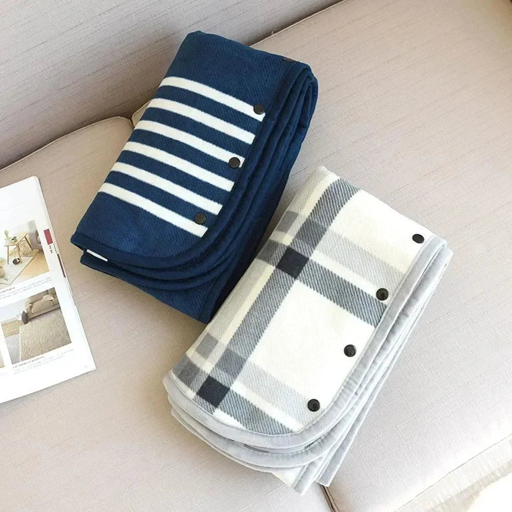 Wearable Shawl Blanket - Office & Travel Nomad Warmth