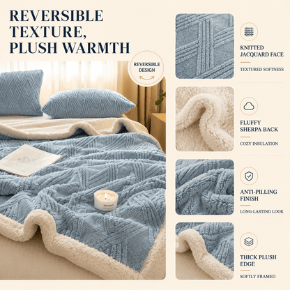 Premium Winter Thick Throw - Sofa & Bed Serious Comfort