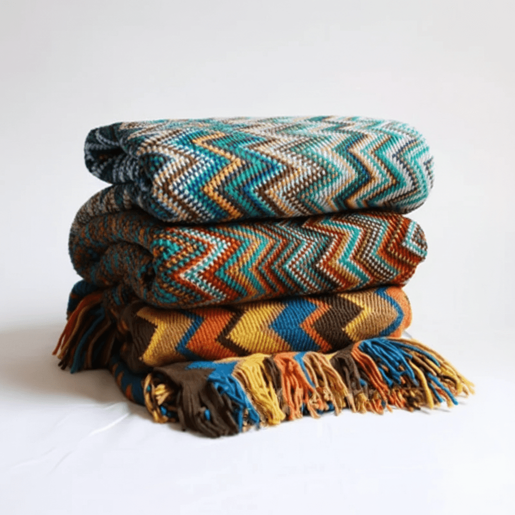 Boho Geometric Throw & Tapestry - Sofa & Wall Decoration