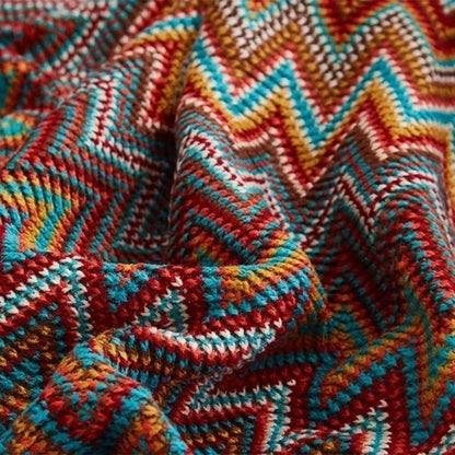 Boho Geometric Throw & Tapestry - Sofa & Wall Decoration