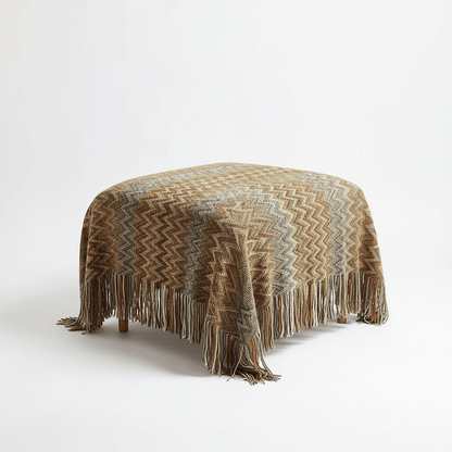 Boho Geometric Throw & Tapestry - Sofa & Wall Decoration