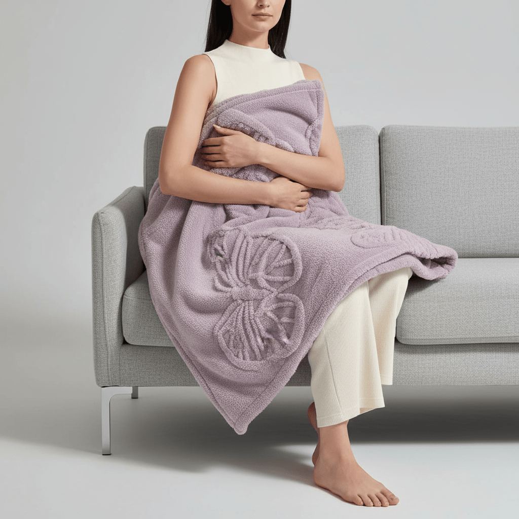 3D Butterfly Fleece Throw - Unique Sofa & Bed Decorative Blanket