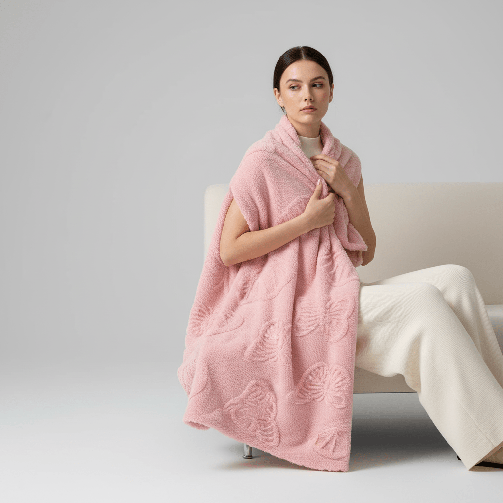 3D Butterfly Fleece Throw - Unique Sofa & Bed Decorative Blanket