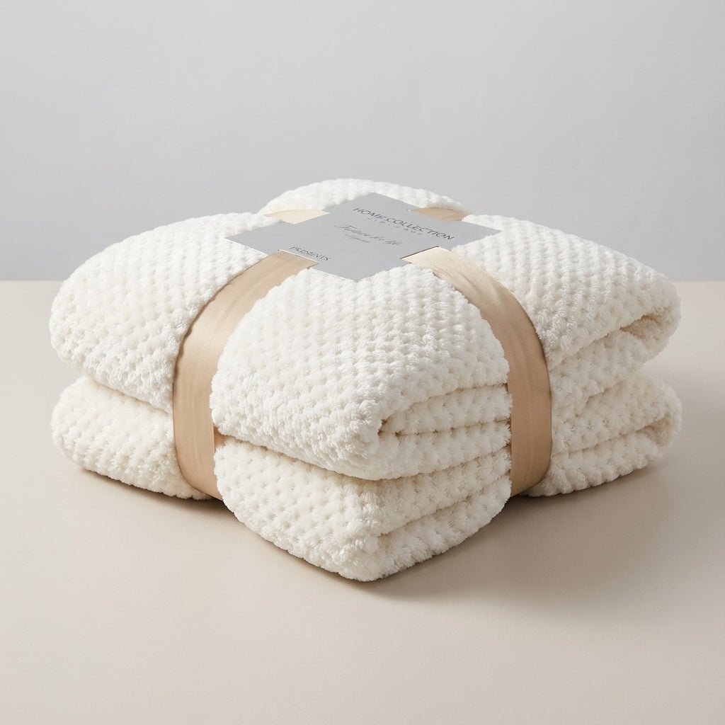 Premium Thick Plush Throw - Home Luxury Comfort Blanket