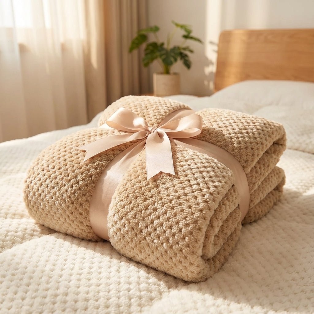 Premium Thick Plush Throw - Home Luxury Comfort Blanket