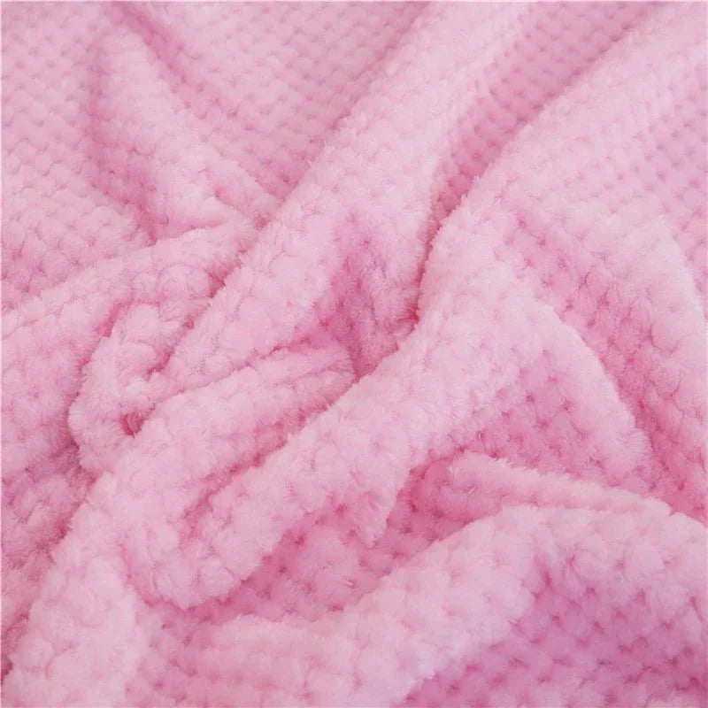 Premium Thick Plush Throw - Home Luxury Comfort Blanket