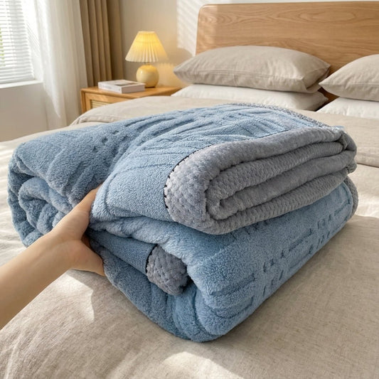 All-Season Plush Throw - Sofa & Bed Versatile Comfort