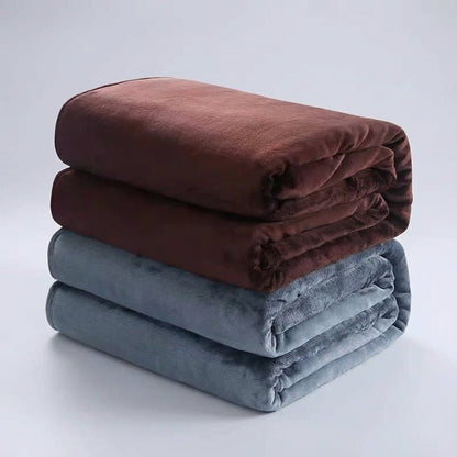 Soft Lightweight Fleece Throw - Bed & Sofa All-Season