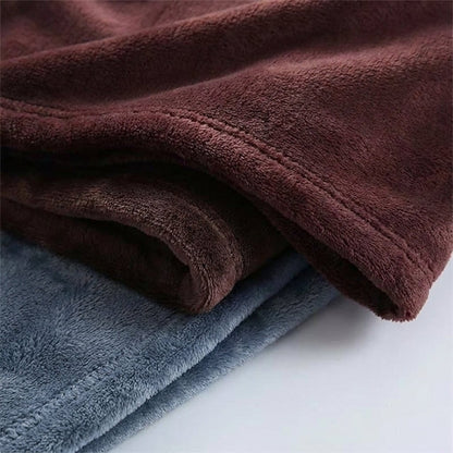 Soft Lightweight Fleece Throw - Bed & Sofa All-Season