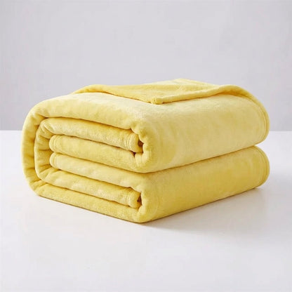 Soft Lightweight Fleece Throw - Bed & Sofa All-Season