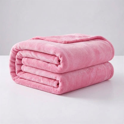 Soft Lightweight Fleece Throw - Bed & Sofa All-Season