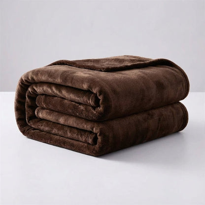 Soft Lightweight Fleece Throw - Bed & Sofa All-Season