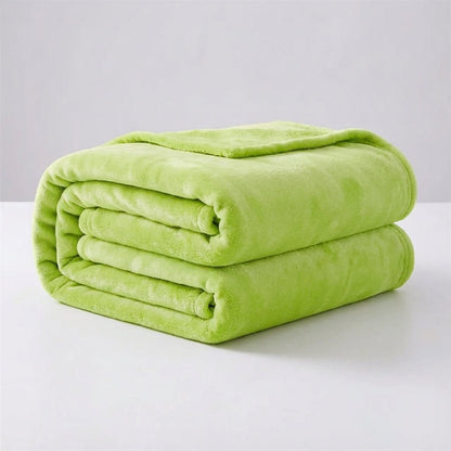 Soft Lightweight Fleece Throw - Bed & Sofa All-Season