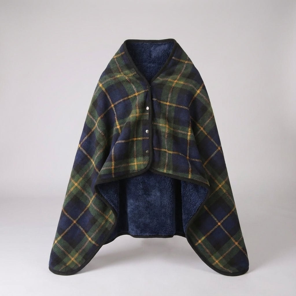 Portable Wearable Throw - Travel & Office Mobile Warmth