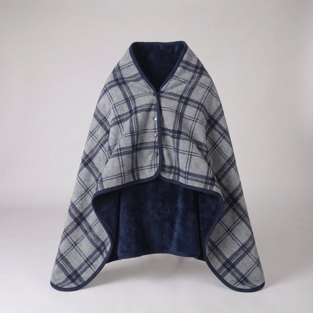 Portable Wearable Throw - Travel & Office Mobile Warmth