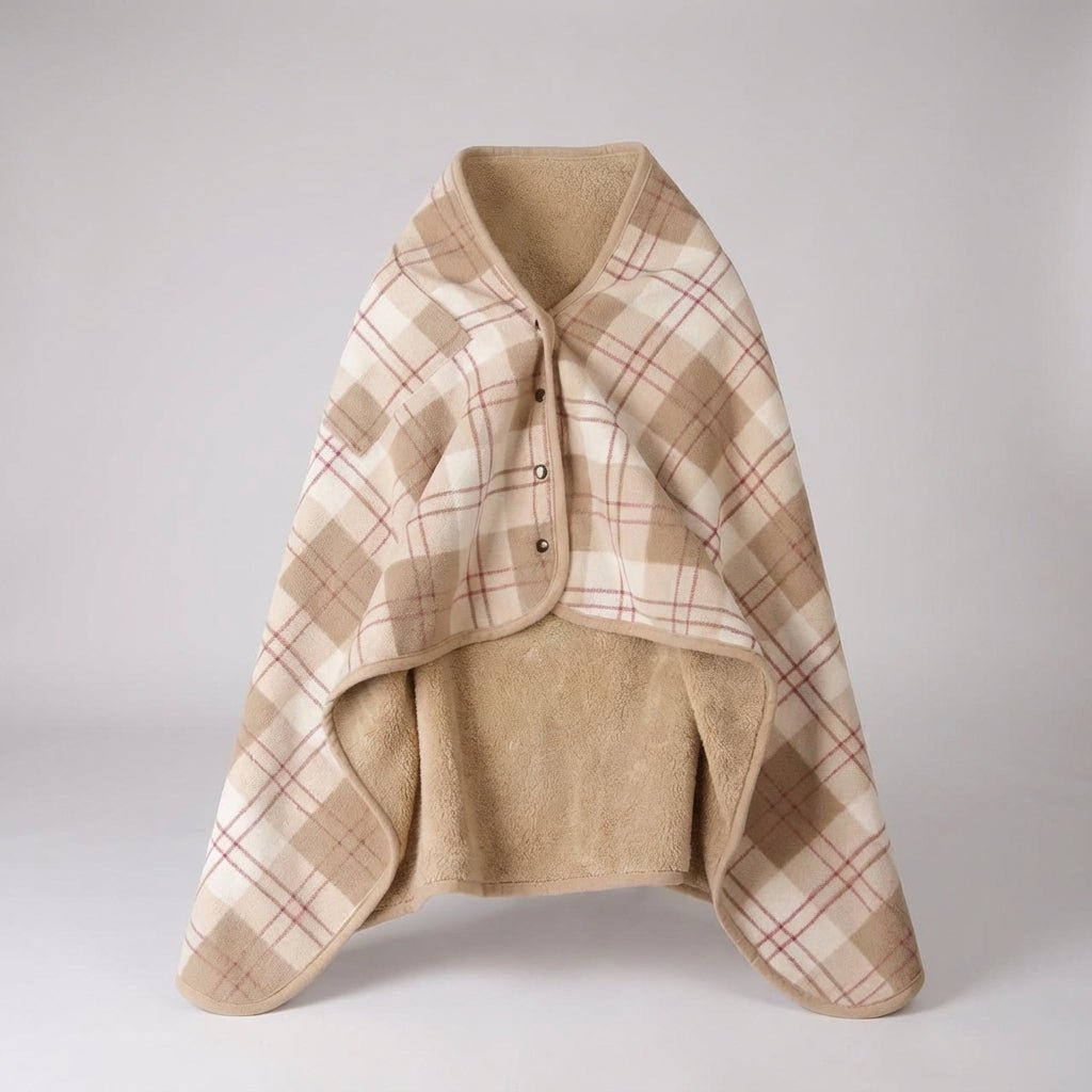 Portable Wearable Throw - Travel & Office Mobile Warmth