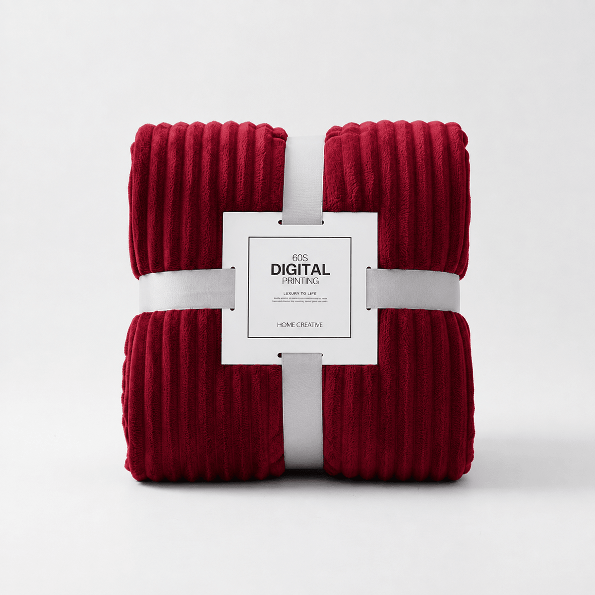 Coral Velvet Thick Throw - Home Winter & Autumn Warmth