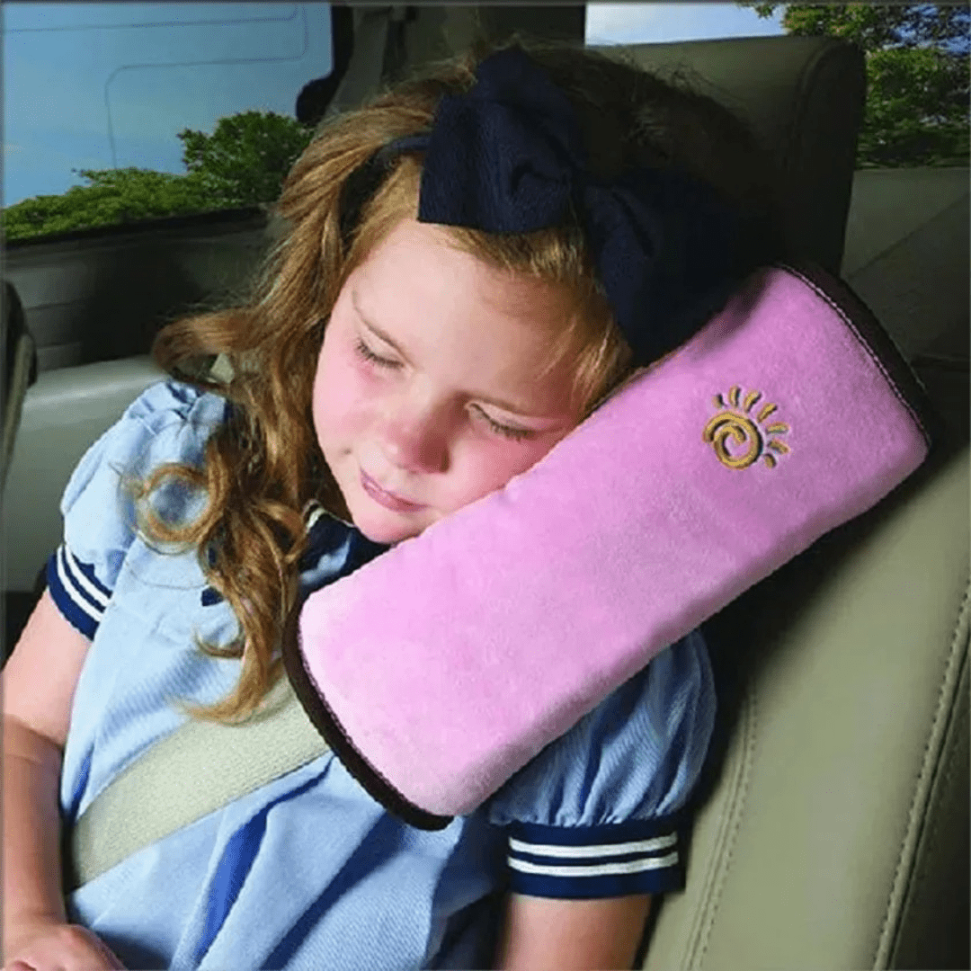 Child Seatbelt Protection Shoulder Pad - Car Comfort for Kids
