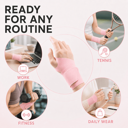 Ultra-Thin Breathable Wrist Protection - Sport & Discreet Wear