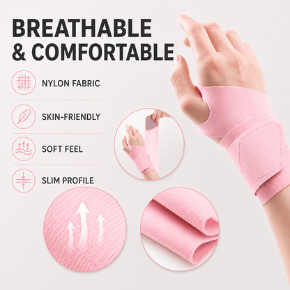 Ultra-Thin Breathable Wrist Protection - Sport & Discreet Wear
