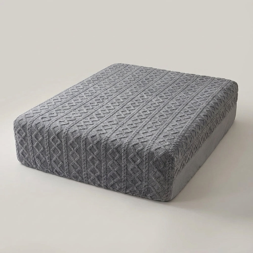 Plush Mattress Protector - Elastic Non-Slip Soft & Warm Topper