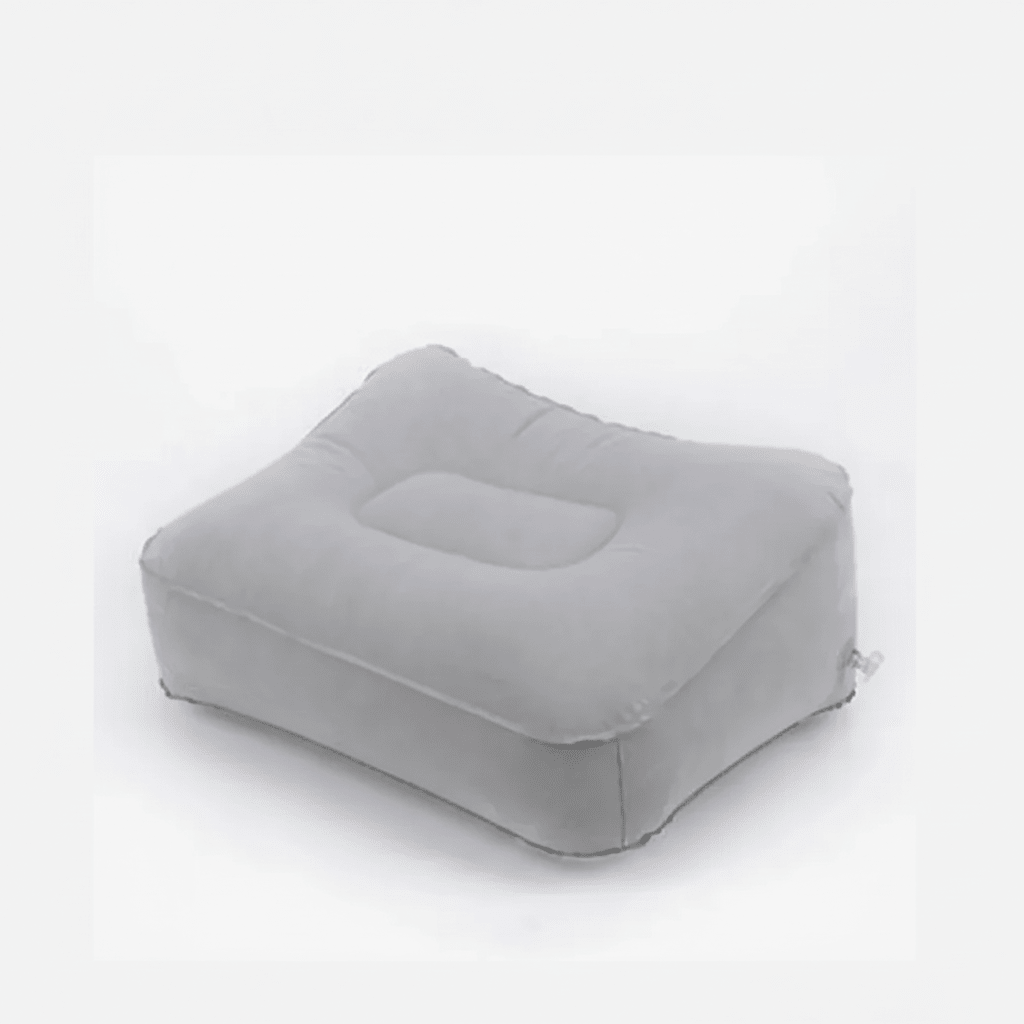 Inflatable 3-Layer Footrest - Plane, Car & Bus Travel Comfort