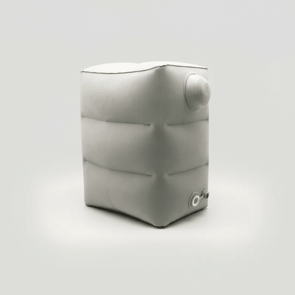Inflatable 3-Layer Footrest - Plane, Car & Bus Travel Comfort