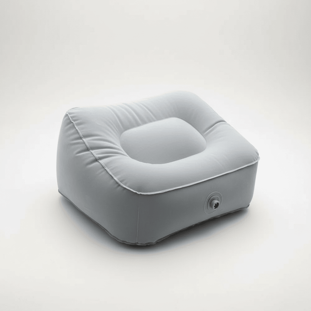 Inflatable Footrest - Office & Travel Foot Comfort