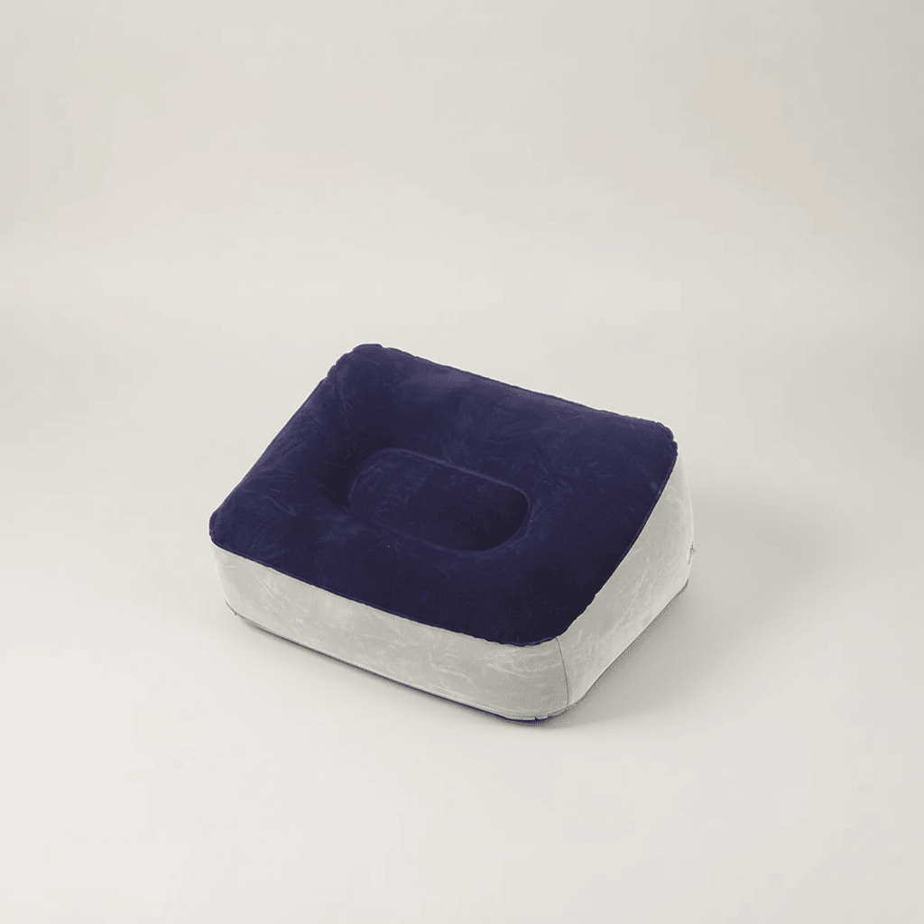 Inflatable Footrest - Office & Travel Foot Comfort