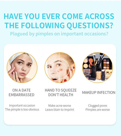Patchs Anti-Acné Hydrocolloïde — Traitement Local et Rapide des Boutons