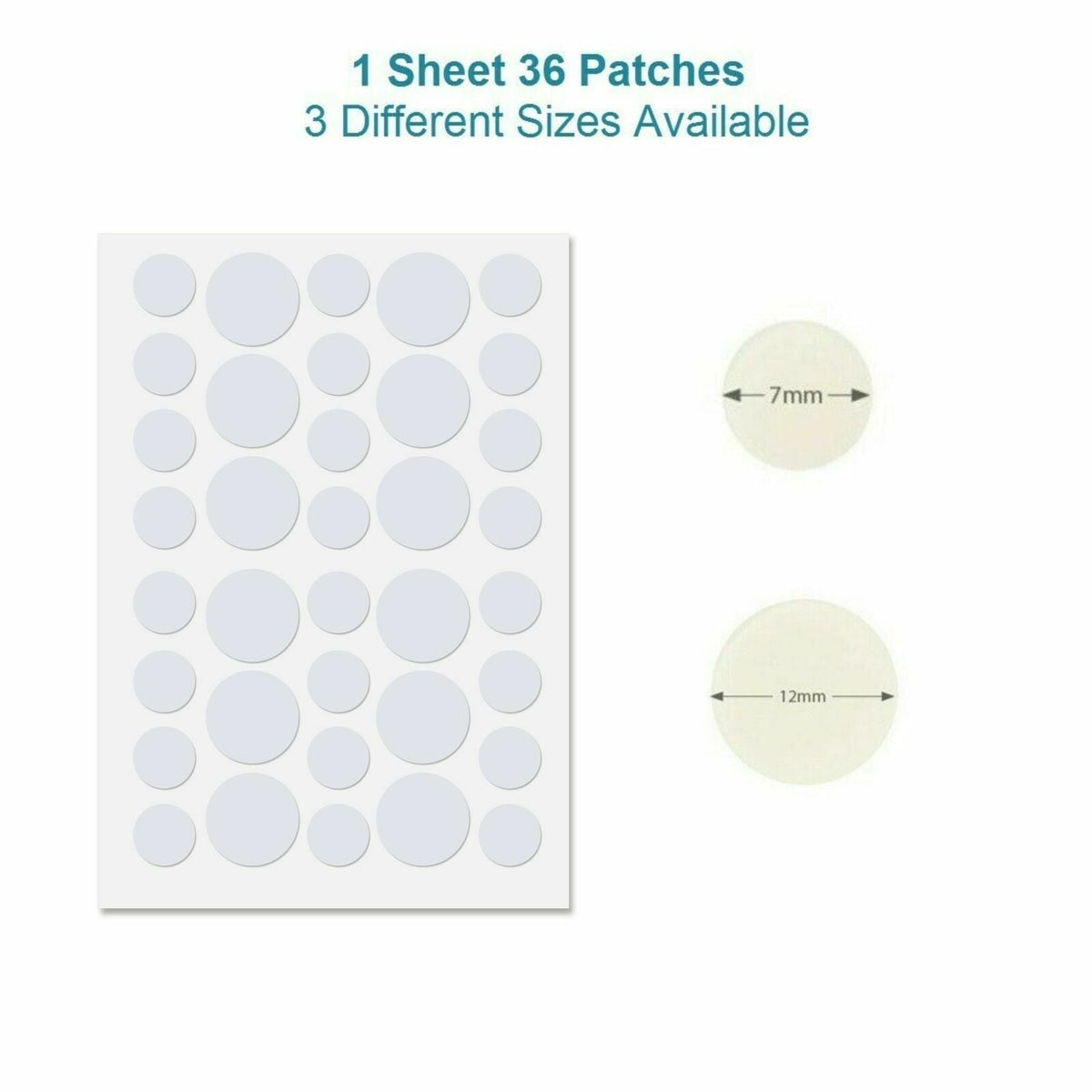 Patchs Anti-Acné Hydrocolloïde — Traitement Local et Rapide des Boutons