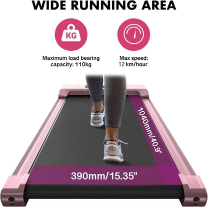 Tapis de Marche et Course STRIDE pour Bureau — 3 Couleurs, Fitness et Productivité