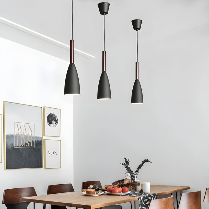 Suspension Scandinave Hauteur Réglable | Cuisine et Chambre Blanc ou Gris