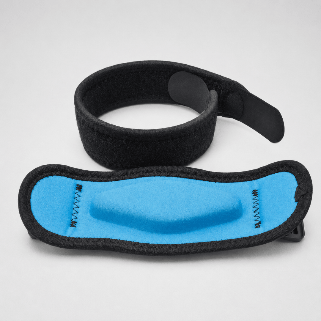 Men's Elbow Strap - Targeted Compression Integrated Pad Sport Gym