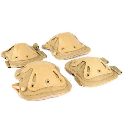 4-Piece Tactical Set - Knees & Elbows Outdoor Extreme Sports Premium