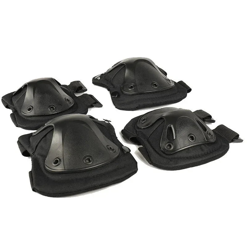 4-Piece Tactical Set - Knees & Elbows Outdoor Extreme Sports Premium