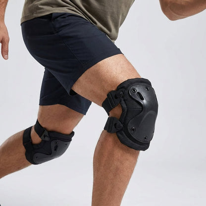 4-Piece Tactical Set - Knees & Elbows Outdoor Extreme Sports Premium