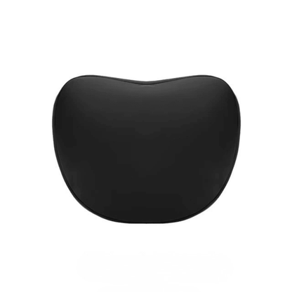 Premium Plush Car Headrest & Lumbar Support Set - Driver Comfort