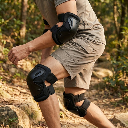 Tactical Knee & Elbow Protection Set - Outdoor Extreme Sports